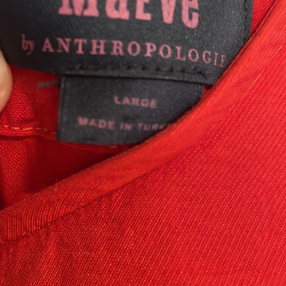 Anthropologie Maeve tiered maxi dress large,  LAST DAY!! - Picture 5 of 7